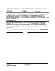 Form WPF CR84.0400 SOSA Felony Judgment and Sentence - Special Sex Offender Sentencing Alternative - Washington, Page 15
