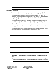 Form FL Modify621 Motion for Immediate Restraining Order (Ex Parte) - Washington, Page 6