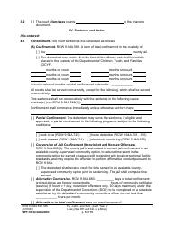 Form WPF CR84.0400JSKO Felony Judgment and Sentence - Jail One Year or Less (Sex Offense and Kidnapping of a Minor) (Fjs/Rjs) - Washington, Page 5