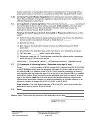 Form WPF CR84.0400 MHSA Felony Judgment and Sentence - Mental Health Sentencing Alternative - Washington, Page 10