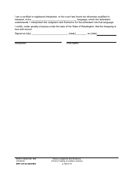 Form WPF CR84.0400 TMV Felony Judgment and Sentence - Theft or Taking of a Motor Vehicle - Washington, Page 10