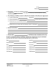 Form WPF JU06.0120 Diversion Agreement (Das) - Washington, Page 2