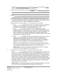 Form CrRLJ07.0110 Judgment and Sentence (Js) - Washington, Page 4