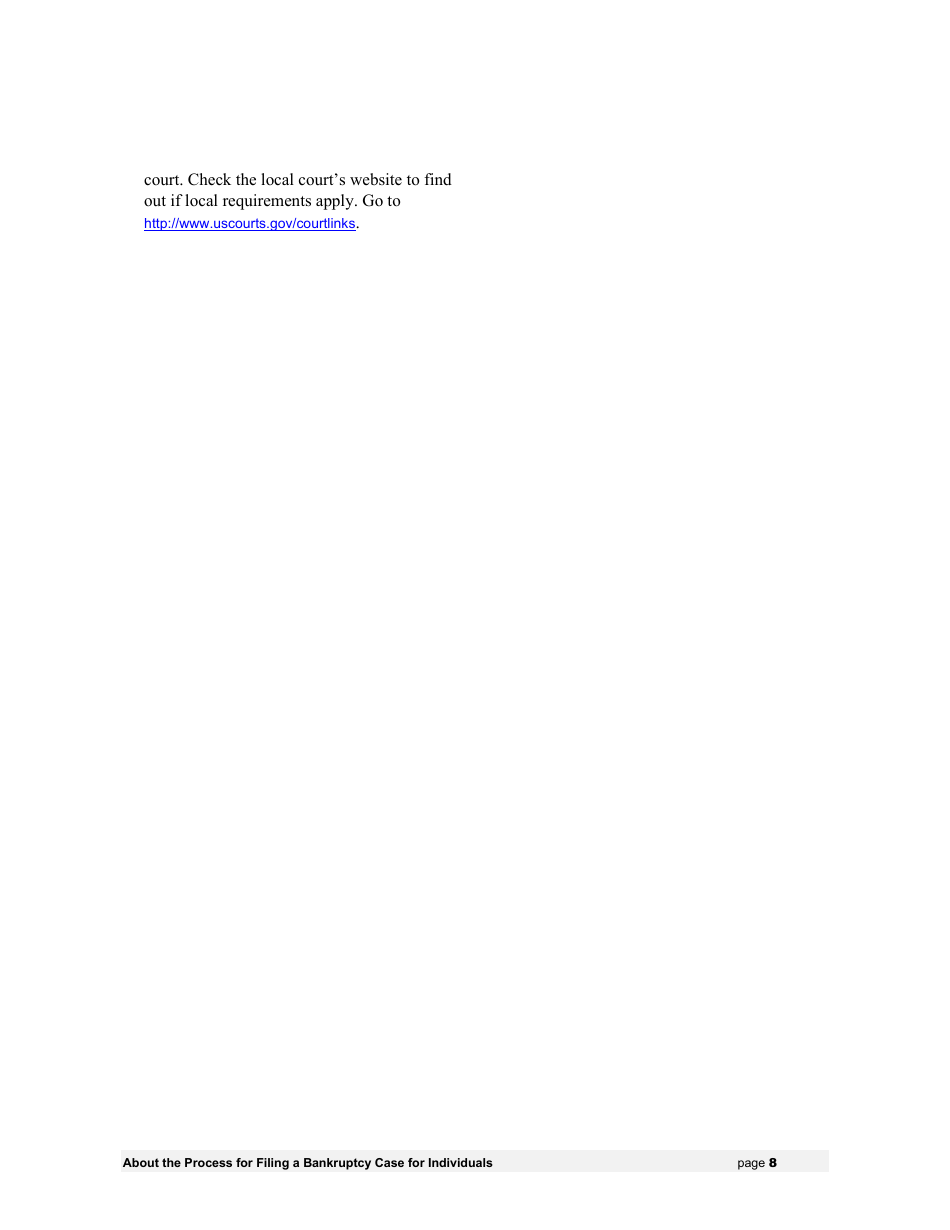 Instructions for Bankruptcy Forms for Individuals, Page 10