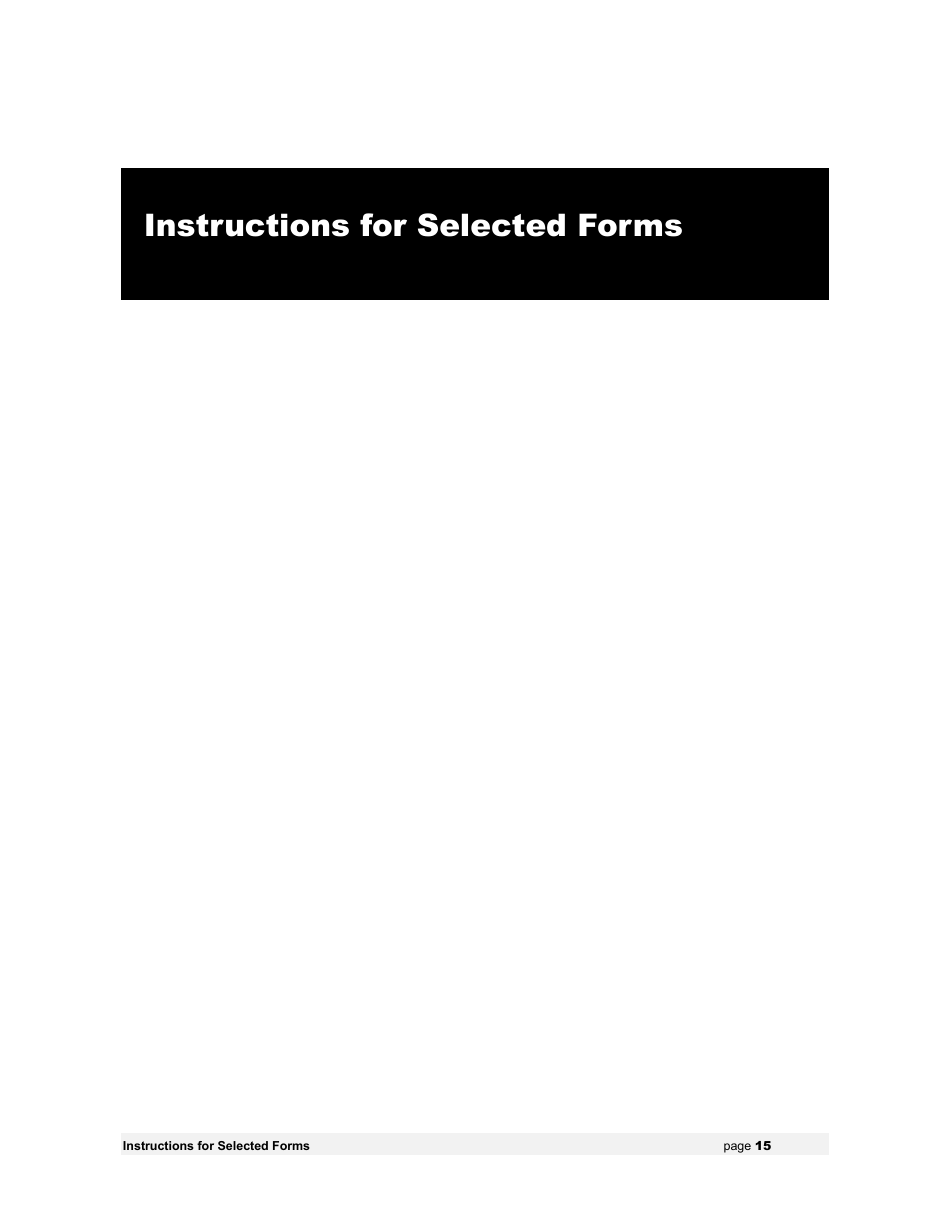 Instructions for Bankruptcy Forms for Individuals, Page 17