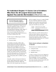 Instructions for Bankruptcy Forms for Individuals, Page 44