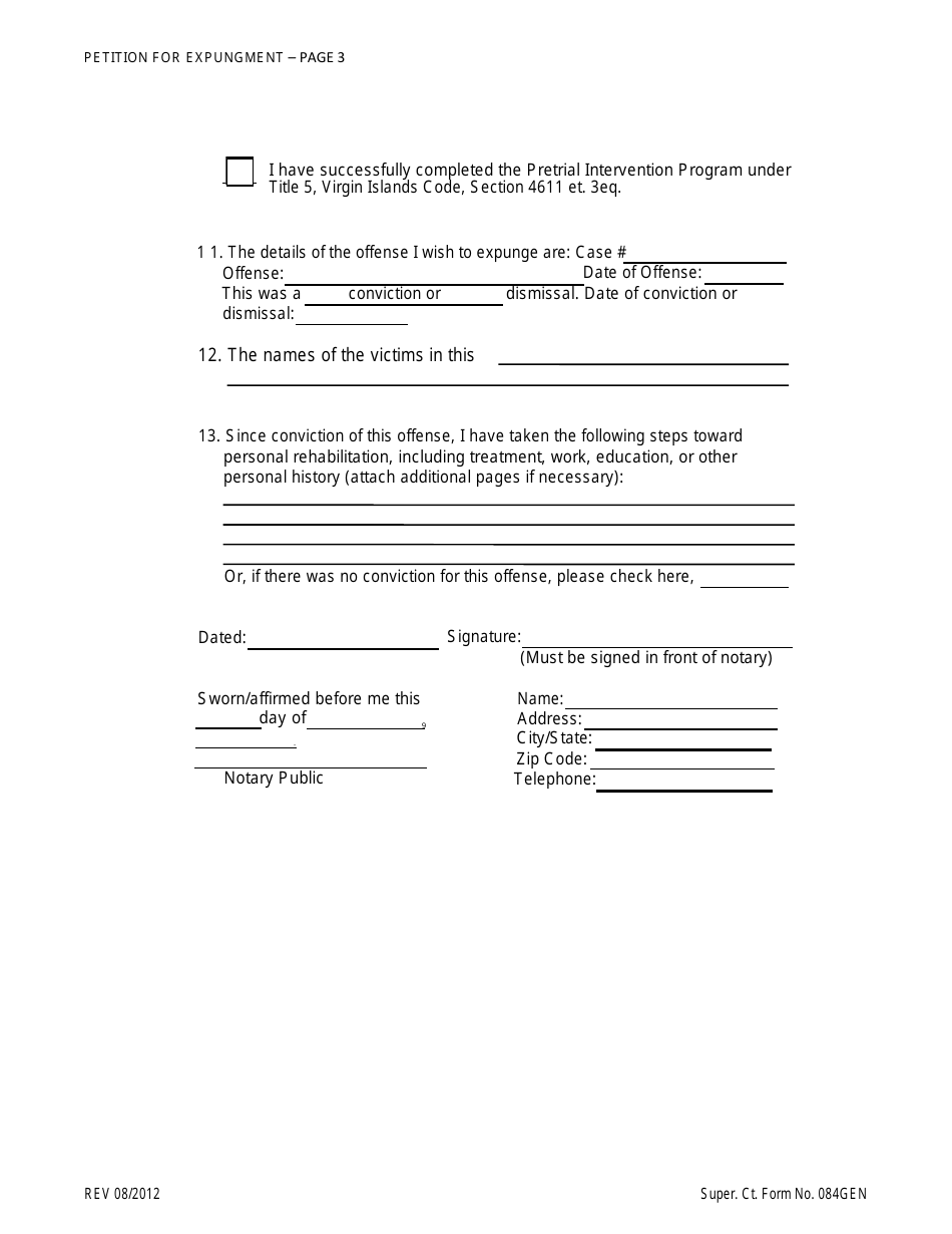 Super. Ct. Form 084GEN - Fill Out, Sign Online and Download Fillable ...