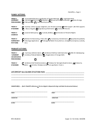 Form 013GEN Case Information and Litigant Data Form - Plantiff - Virgin Islands, Page 5