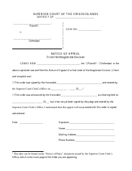 Notice of Appeal From the Magistrate Division - Virgin Islands, Page 2