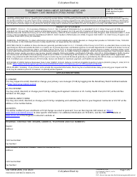 Document preview: DD Form 2876 TRICARE Prime Enrollment, Disenrollment, and Primary Care Manager (PCM) Change Form