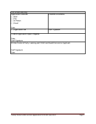 Family Home Centre Licence Application Form - Prince Edward Island, Canada, Page 5