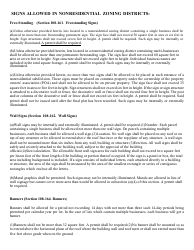 Sign Permit Application - Fayette County, Georgia (United States), Page 3