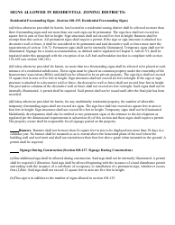 Sign Permit Application - Fayette County, Georgia (United States), Page 5