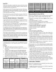 Instructions for Form OR-706, 150-104-001 Oregon Estate Transfer Tax Return - Oregon, Page 9