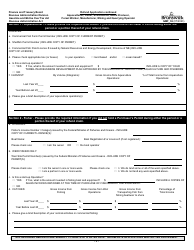 Form GMF_36 Gasoline, Motive Fuel and Carbon Emitting Product Refund Application - Aquaculturist, Fisher, Silviculturist, Wood Producer, Forest Worker, Manufacturer, Mining and Quarrying Operator - New Brunswick, Canada, Page 2