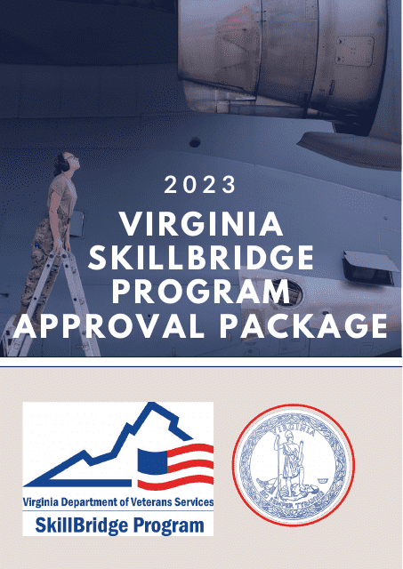 Virginia Skillbridge Program Approval Package - Virginia, 2023