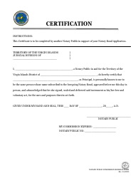 Notary Public Commission Renewal Application - Virgin Islands, Page 6