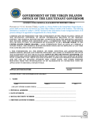 Notary Public Commission Renewal Application - Virgin Islands, Page 7
