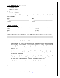 Commercial Embalming Change of Ownership Amendment - Texas, Page 3