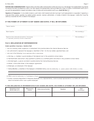 Form R-7006 Power of Attorney and Declaration of Representative - Louisiana, Page 2