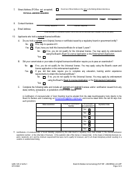 Form A450-1231-41ULR Tattooer/Body Piercer- Universal License Recognition Application - Virginia, Page 2
