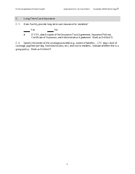 Application for Life Care Permit - Illinois, Page 13