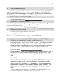 Application for Life Care Permit - Illinois, Page 7