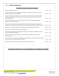 Form FP-058 Application for Explosives Certificate of Competency - Massachusetts, Page 2