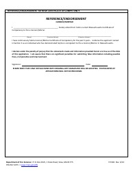 Form FP-082 Application for Cannon/Mortar Certificate of Competency - Massachusetts, Page 4
