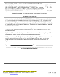 Form FP-087 Application for Renewal of Certificate of Competency for Servicing Portable Fire Extinguishers and/or Fixed Fire Extinguishing Systems - Massachusetts, Page 2