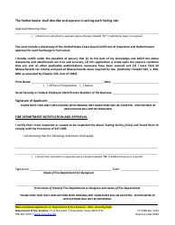 Form FP-293B Barge Application for Marine Fueling Permit - Massachusetts, Page 3