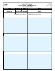 Form TC62-238 Move Verification - Kentucky