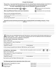Form CC16:2.34M Packet Mb - Guardianship and/or Conservator for a Minor With Budget Annual Report - Nebraska, Page 2