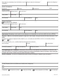 Forme MOL-ES-002F Formulaire De Reclamation - Ontario, Canada (French), Page 3