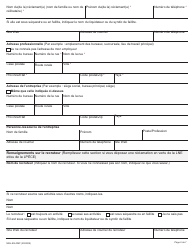 Forme MOL-ES-002F Formulaire De Reclamation - Ontario, Canada (French), Page 4