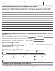 Forme MOL-ES-002F Formulaire De Reclamation - Ontario, Canada (French), Page 6