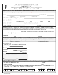 Application for Board of Pardon Expungement - Utah, Page 2