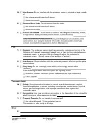 Form PO030 Temporary Protection Order and Hearing Notice - Washington, Page 7