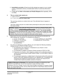 Form NC02.100 No-Contact Order - Washington, Page 2