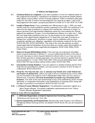 Form WPF CR84.0400FTO Felony Judgment and Sentence - First-Time Offender - Washington, Page 9