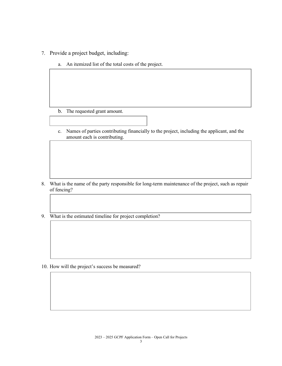 Grant Application - Open Call for Projects - Grade Crossing Protective Fund - Washington, Page 3