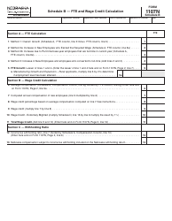 Form 1107N Imagine Nebraska Act Incentive Computation - Nebraska, Page 12