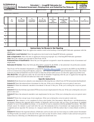 Form 1107N Imagine Nebraska Act Incentive Computation - Nebraska, Page 34