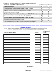 Derelict Vessel Removal Project Application for Reimbursement - Washington, Page 3