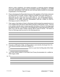 Form 3C-P-555 Order Granting or Dismissing Petition for Assisted Community Treatment - Hawaii, Page 8