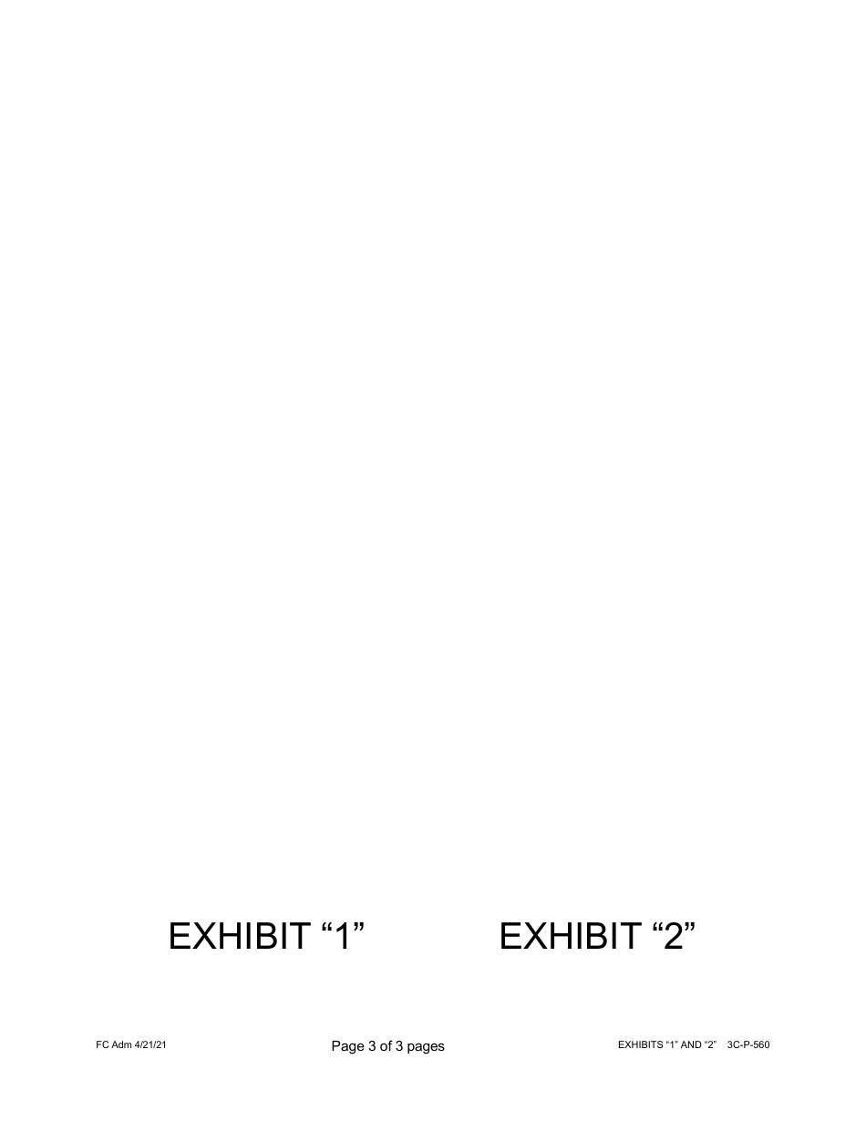 Form 3C-P-560 Statement of Mailing - Hawaii, Page 3