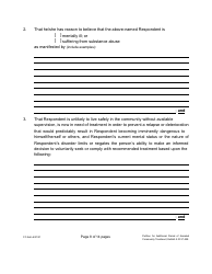 Form 3C-P-559 Petition for Additional Period of Assisted Community Treatment - Hawaii, Page 8