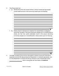 Form 3C-P-559 Petition for Additional Period of Assisted Community Treatment - Hawaii, Page 9