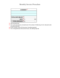 Instructions for Facility Monthly Invoice - Public Psychiatric Hospitals - Nebraska, Page 4