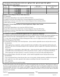 Form AEMS037 New Poultry Feeding Operation (Pfo) Application - Oklahoma, Page 2